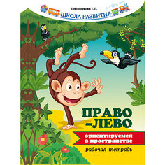 Ориентируемся в пространстве "Право - лево" рабочая тетрадь ,Трясорукова ТП Fenix