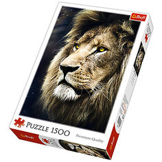 Пазлы Портрет льва, 1500 элементов Trefl