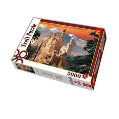 3000 дет. - Зимний дворец Нойшванштайн Trefl