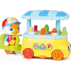 Интерактивная игрушка Huile Toys "Машинка. Лоток мороженщика"