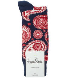 Разноцветные носки из хлопка Happy Socks