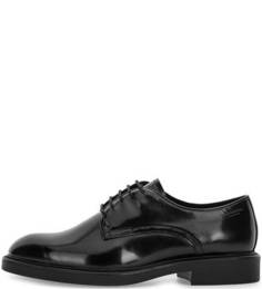 Черные кожаные туфли дерби Vagabond