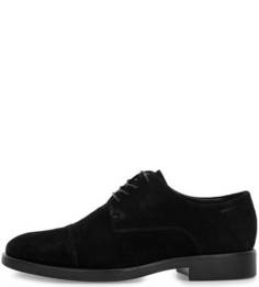 Черные замшевые туфли на шнуровке Vagabond