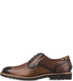 Коричневые ботинки из натуральной кожи S.Oliver