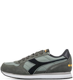 Кроссовки с контрастными вставками Diadora