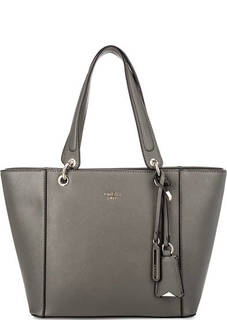 Серая сумка с длинными ручками Guess