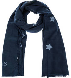 Палантин синего цвета Guess