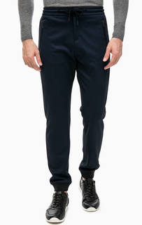 Синие брюки в спортивном стиле Guess