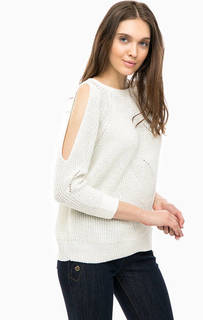 Джемпер с вырезами на рукавах Guess