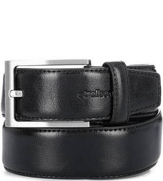Черный кожаный ремень Strellson