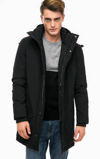 Длинная зимняя куртка со скрытым капюшоном Strellson