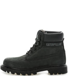 Утепленные зимние ботинки из нубука Caterpillar