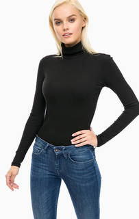 Черная трикотажная водолазка Marc Opolo