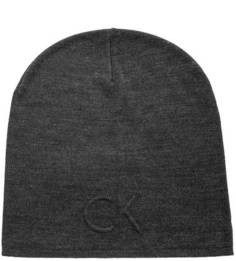 Шапка серого цвета Calvin Klein Jeans