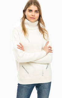 Шерстяной свитер молочного цвета Michael Michael Kors