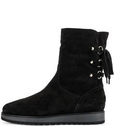 Зимние замшевые полусапоги Tommy Hilfiger