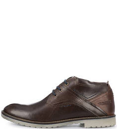 Зимние кожаные ботинки S.Oliver