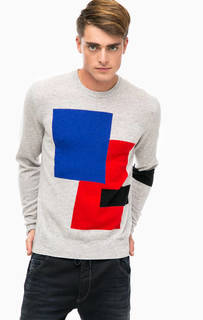 Тонкий шерстяной джемпер Diesel