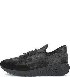 Текстильные кроссовки на шнуровке Diesel