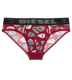 Трусы-брифы красного цвета Diesel