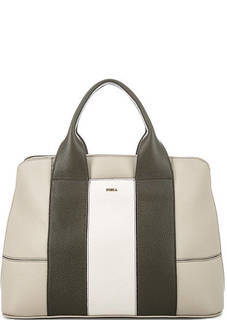Вместительная сумка из мягкой кожи Furla