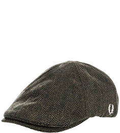 Двухцветная кепка с содержанием шерсти Fred Perry