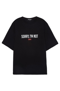 Хлопковая футболка Earth Sorry, im Not