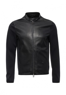 Куртка кожаная Emporio Armani