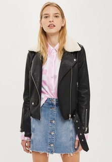 Куртка кожаная Topshop