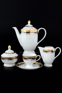 Кофейный сервиз 6 перс 17 пр THUN