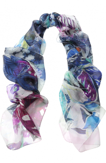 Шелковый шарф с принтом St. John