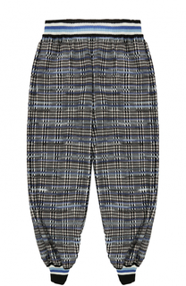 Джоггеры фактурной вязки с эластичными манжетами Missoni