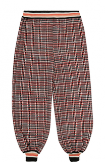 Джоггеры фактурной вязки с эластичными манжетами Missoni