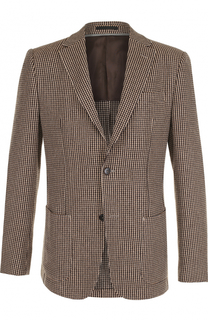 Однобортный шерстяной пиджак Z Zegna