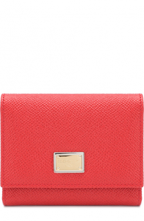 Кожаный кошелек с логотипом бренда Dolce &amp; Gabbana