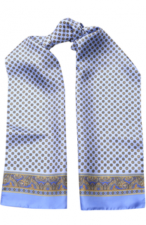 Шелковый шарф с узором Eton