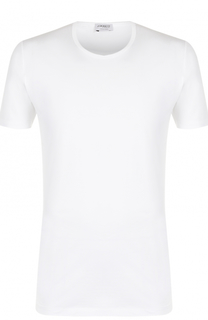 Хлопковая футболка с круглым вырезом Zimmerli
