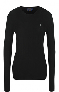 Шерстяной пуловер с круглым вырезом Polo Ralph Lauren