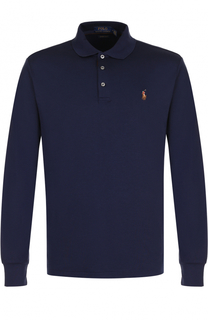 Хлопковое поло с длинными рукавами Polo Ralph Lauren