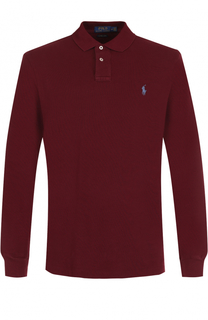 Хлопковое поло с длинными рукавами Polo Ralph Lauren