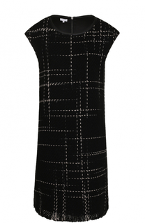 Мини-платье с круглым вырезом и карманами Escada Sport