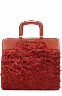 Сумка с текстильной отделкой Dries Van Noten
