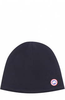 Шерстяная шапка с аппликацией Canada Goose