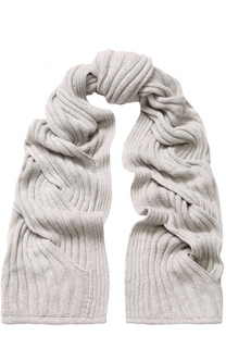 Кашемировый шарф фактурной вязки Escada
