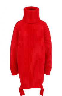 Удлиненный свитер фактурной вязки Balenciaga