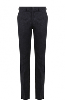 Хлопковые брюки прямого кроя Ermenegildo Zegna