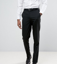 Черные брюки слим ASOS TALL - Черный