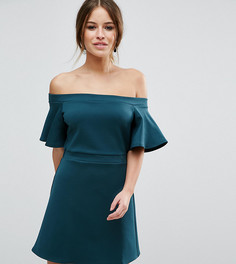 Платье мини ASOS PETITE - Зеленый