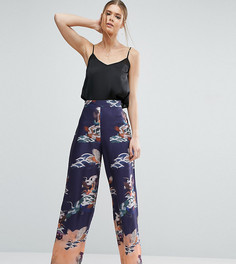 Широкие брюки с принтом ASOS TALL - Мульти
