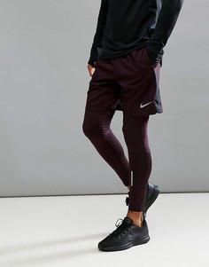 Фиолетовые шорты Nike Running Flex Challenger 7 856838-652 - Красный